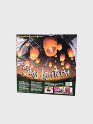 PREMIUM ASSORTED COLOR SKY LANTERNS - Buy 1 Get 1 Free